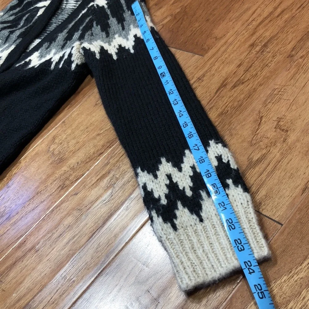 Ralph Lauren Fair Isle Wool Blend Cardigan - Picture 9 of 11